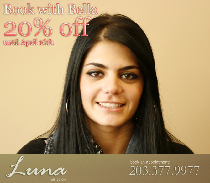 New Stylist at Luna Salon